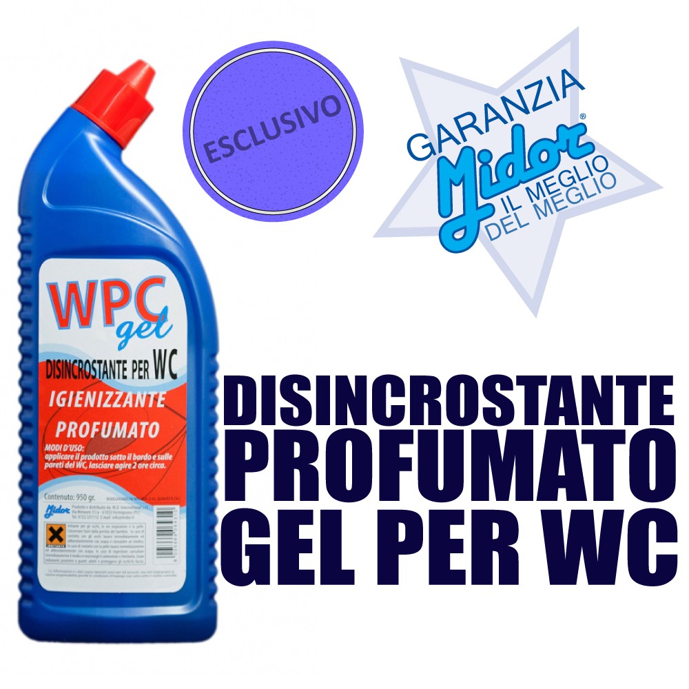 General professional bagno, detergente anticalcare profumato 5 kg