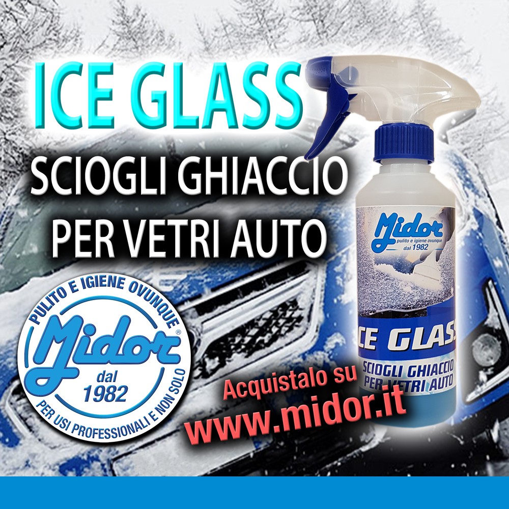 Midor Deghiacciante disgelante Liquido Ice Glass 2x250ml, sciogli Ghiaccio  o Brina dal Vetro Auto o finestrini, Effetto immediato, Prezzi e Offerte
